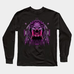 predator mask Long Sleeve T-Shirt